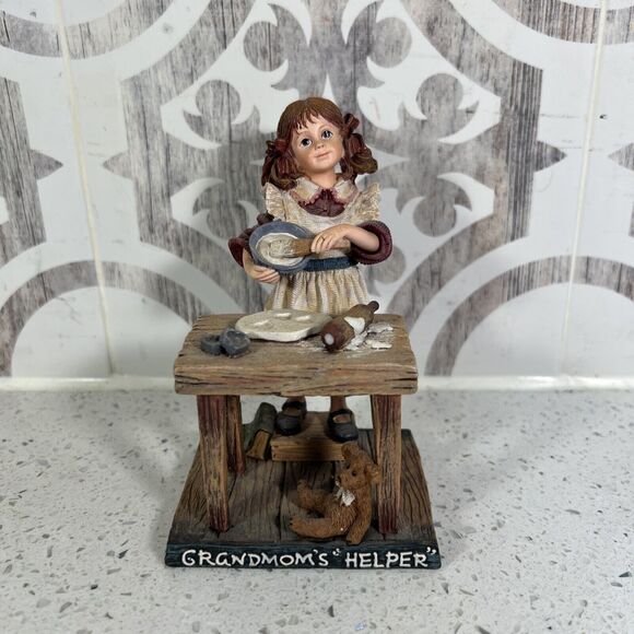 Boyds Yesterday's Child "Dollstone Maggie...Grandmom's Helper" LE  Jan Series #7 - Picture 1 of 5